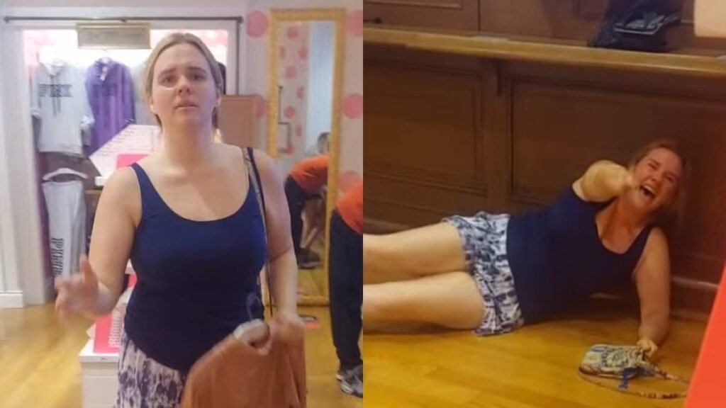 Victoria Secret Karen, Who Was Seen In The “Racist” Meltdown In 2021 Where She Hit A Black Customer On Camera, Says She Was Disabled And “Feared Being Filmed Would Cost Her Job And Flat.” Victoria Secret Karen